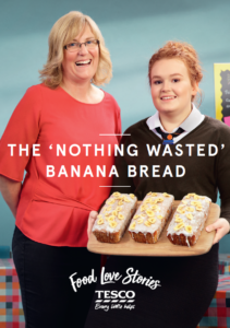 Advert for banana bread
