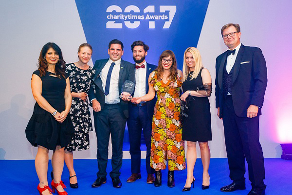 2017 Charity of the year winners