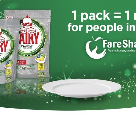 Fairy and FareShare Christmas Promotion