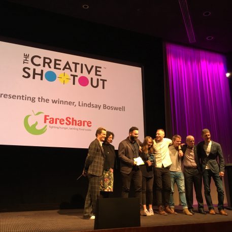 Creative Shootout 2018 winners Raw London for FareShare