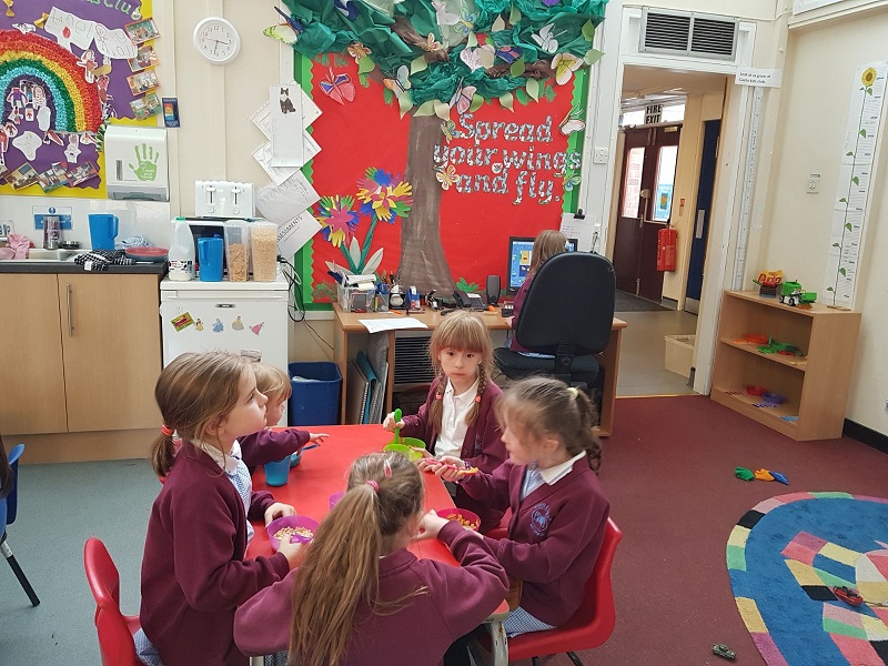 Prudhoe Castle First School, North East, breakfast club