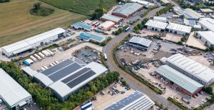 Nationwide Produce Evesham aerial shot