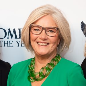 Headshot of Jane Byam Shaw smiling at camera