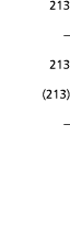 213   213  213   