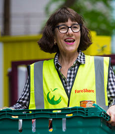 Image  Licensed to i-Images Picture Agency  11 10 2017  London  United Kingdom    Tesco and Fareshare at Millman Street Resource Centre in London  UK    Picture by Ben Stevens   i-Images