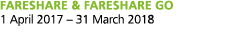 FareShare   Fareshare Go 1 April 2017   31 March 2018