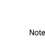   Note