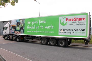 Fowler Welch FareShare lorry