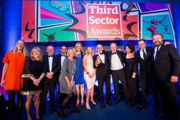 FareShare winners at Third Sector Awards 2017