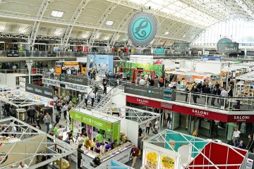 lunch! trade show at Excel