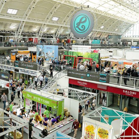 lunch! trade show at Excel