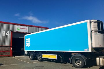 Co-op delivering surplus food to FareShare