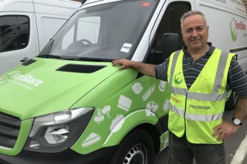 Hasan, FareShare volunteer driver