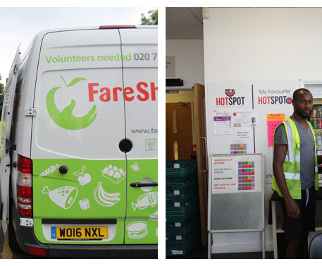 Our final delivery to HotSpot Foods' summer club in Harrow, London