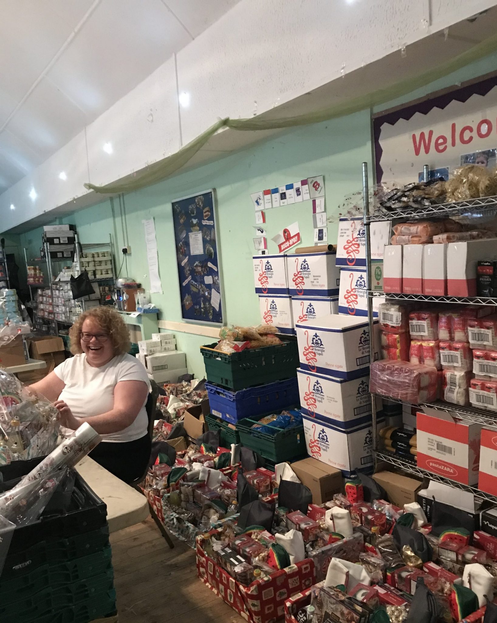 Food is bringing people together at the Gellideg Foundation in Merthyr