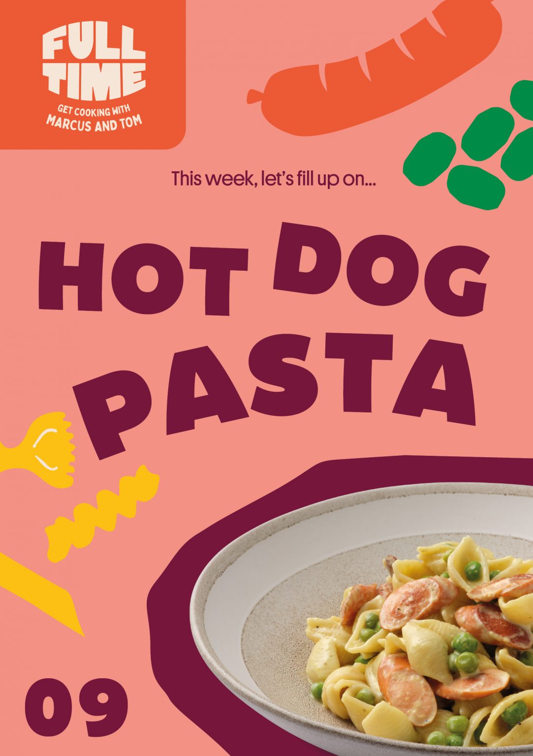 Full Time Meals Hot Dog Pasta FareShare